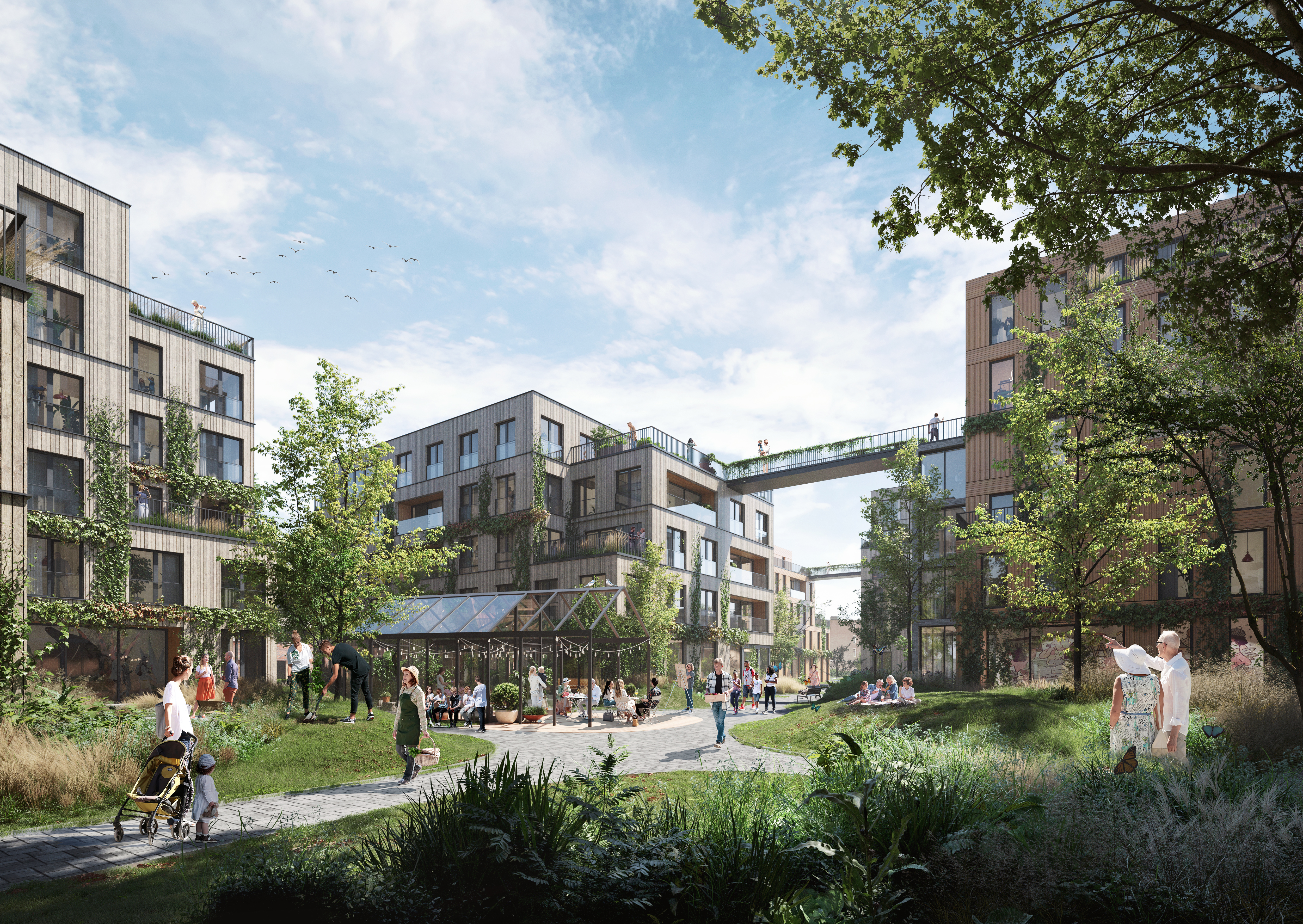 KCAP Sign Intention Declaration 'Nature Inclusive Building' 